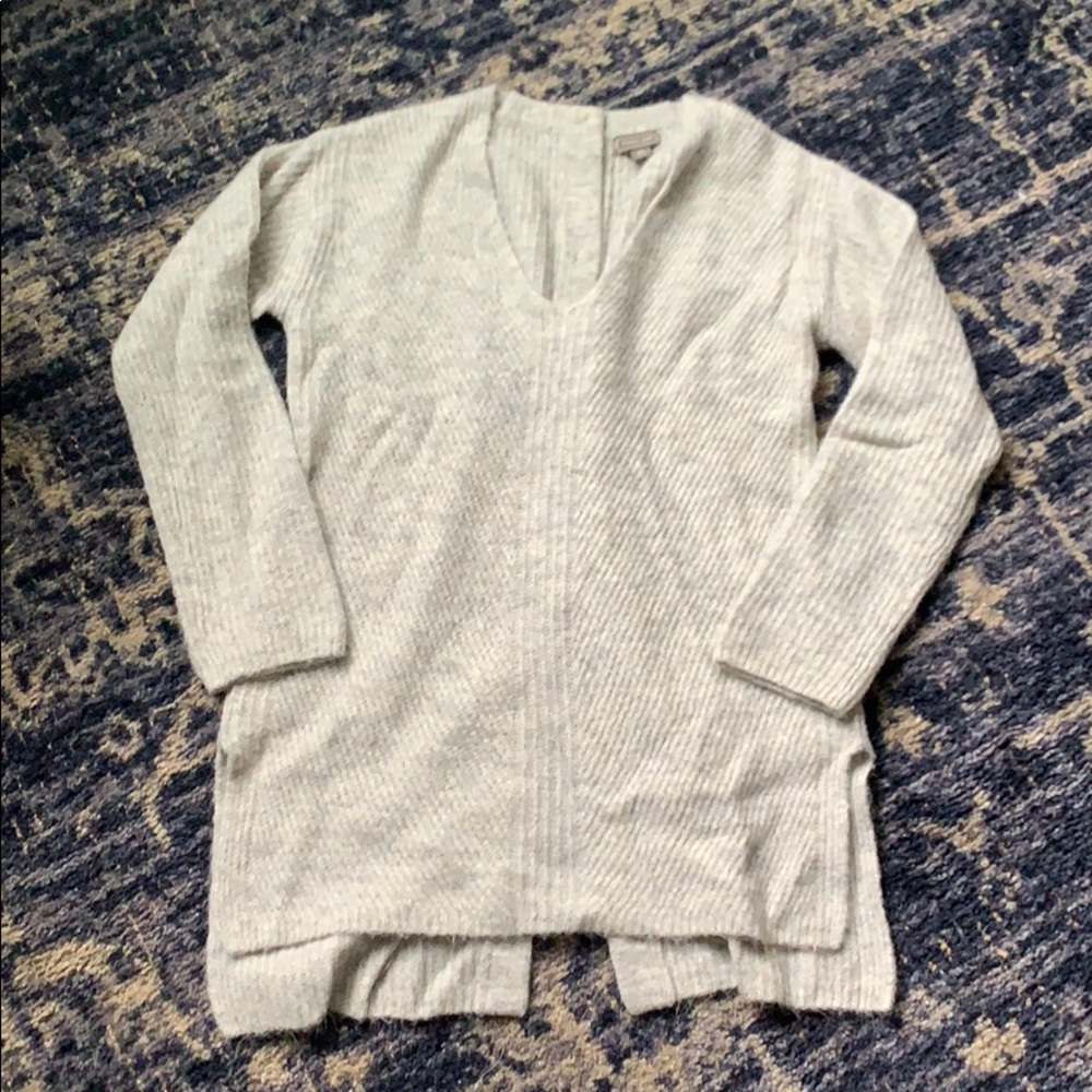 Grey J Crew sweater